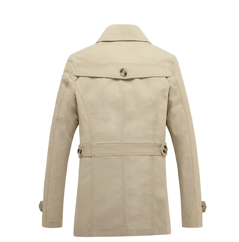 Michiel Winter Trenchcoat | Trendy Warme Winterjas