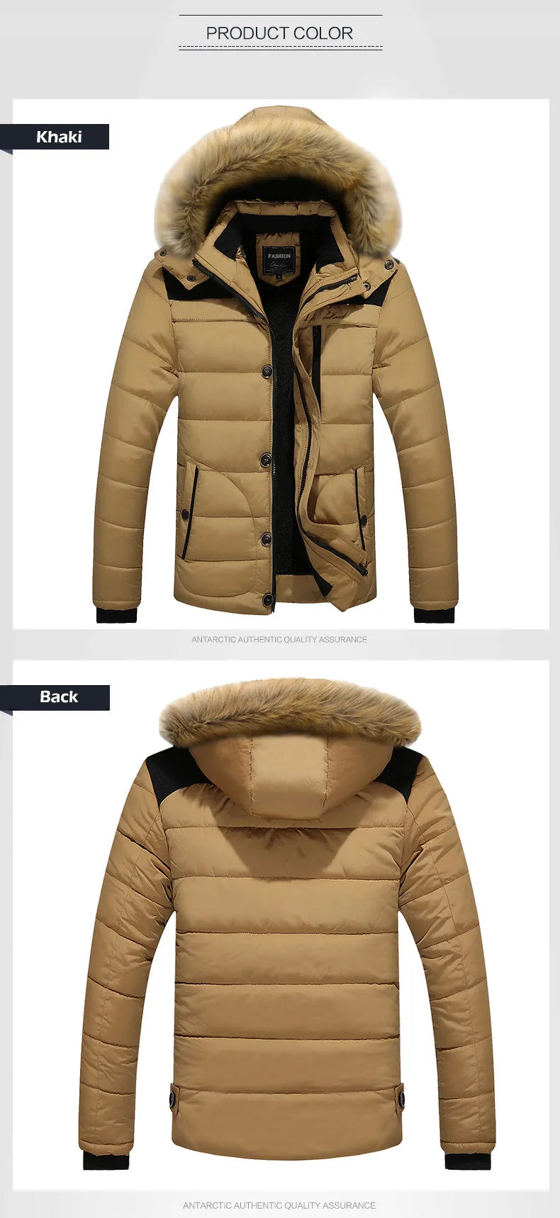 Victor Winter Parka | Winterjas met capuchon