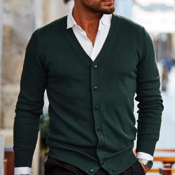 Stefan Casual Heren cardigan