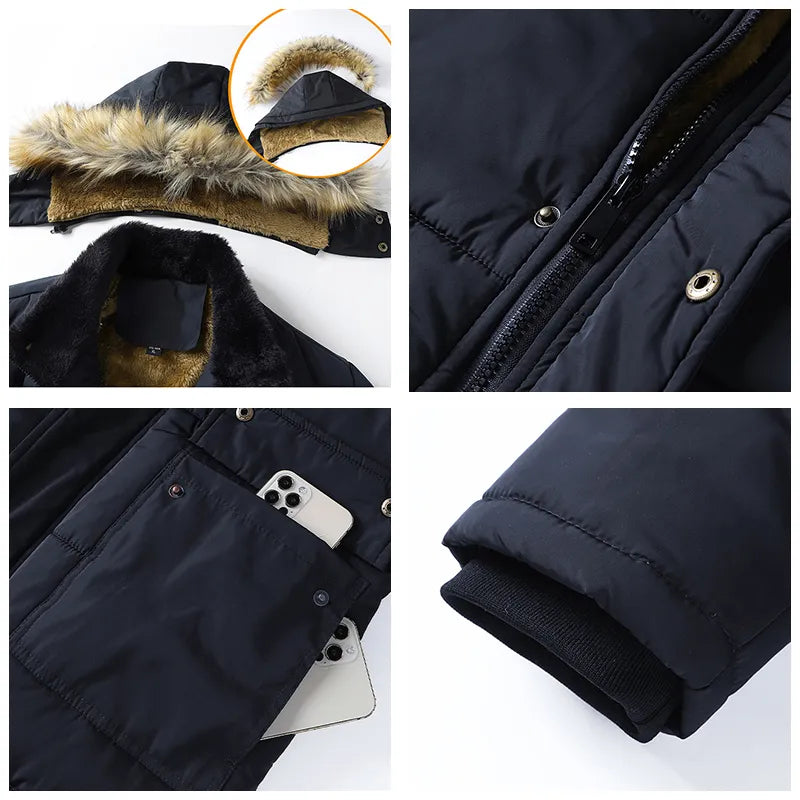 Hugo Titan Parka | Winterjas met capuchon