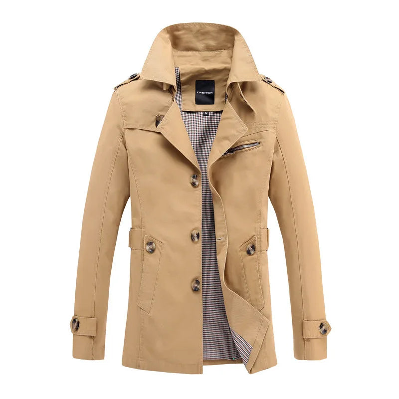 Michiel Winter Trenchcoat | Trendy Warme Winterjas