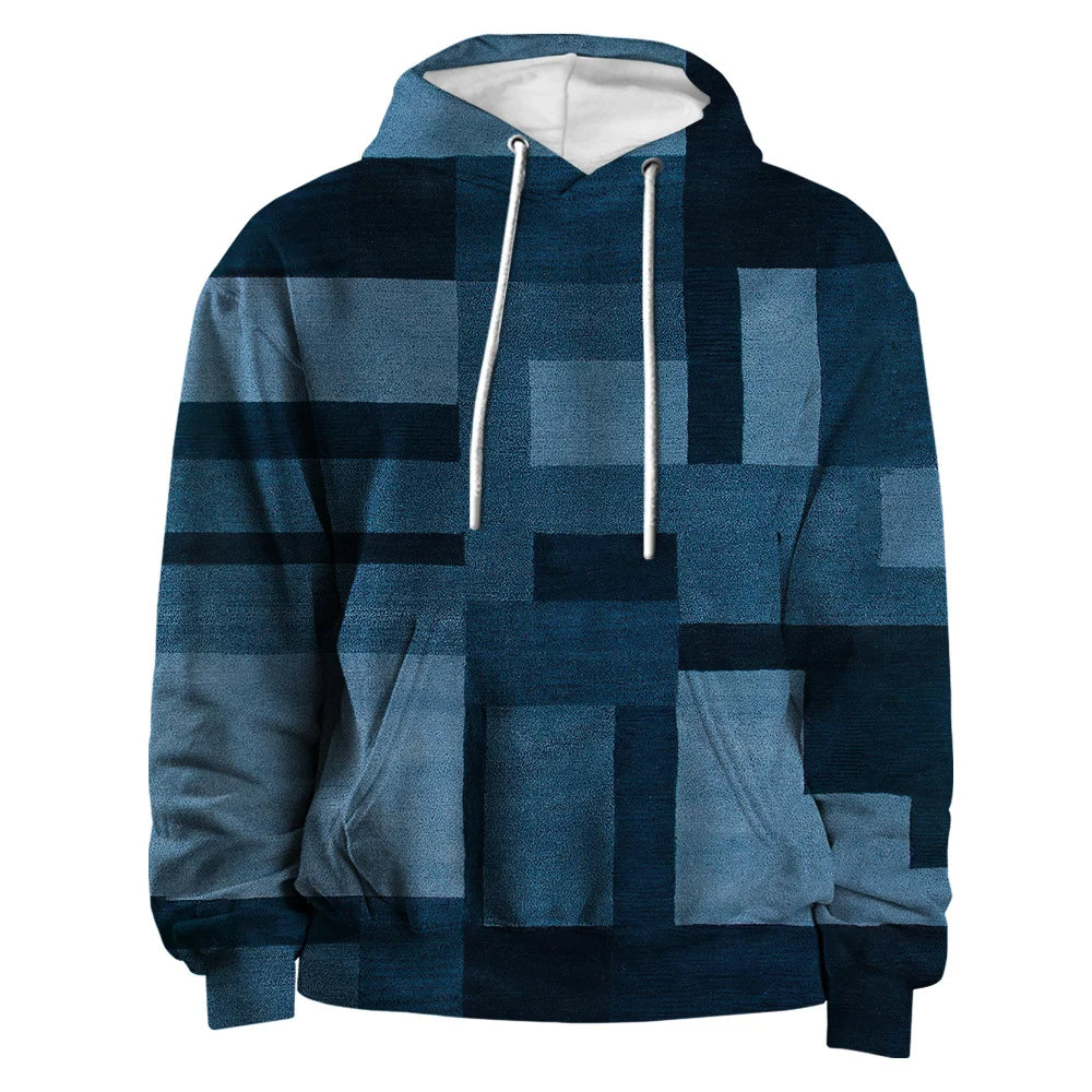 3D Plaid Hoodie | Urban Vibes oversized trui