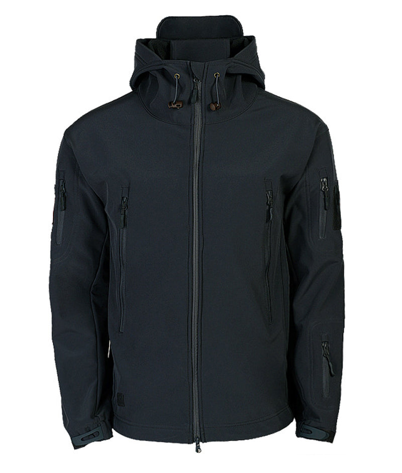 Heren Softshell Jas met Capuchon - Titan