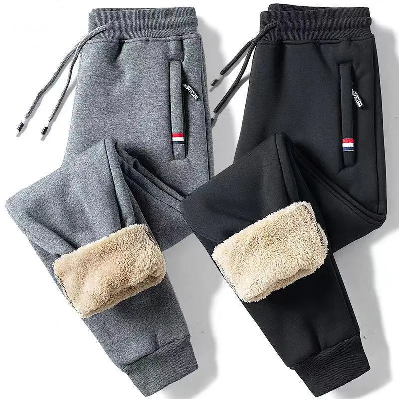 Winter Joggingbroek | Rechte fleecebroek