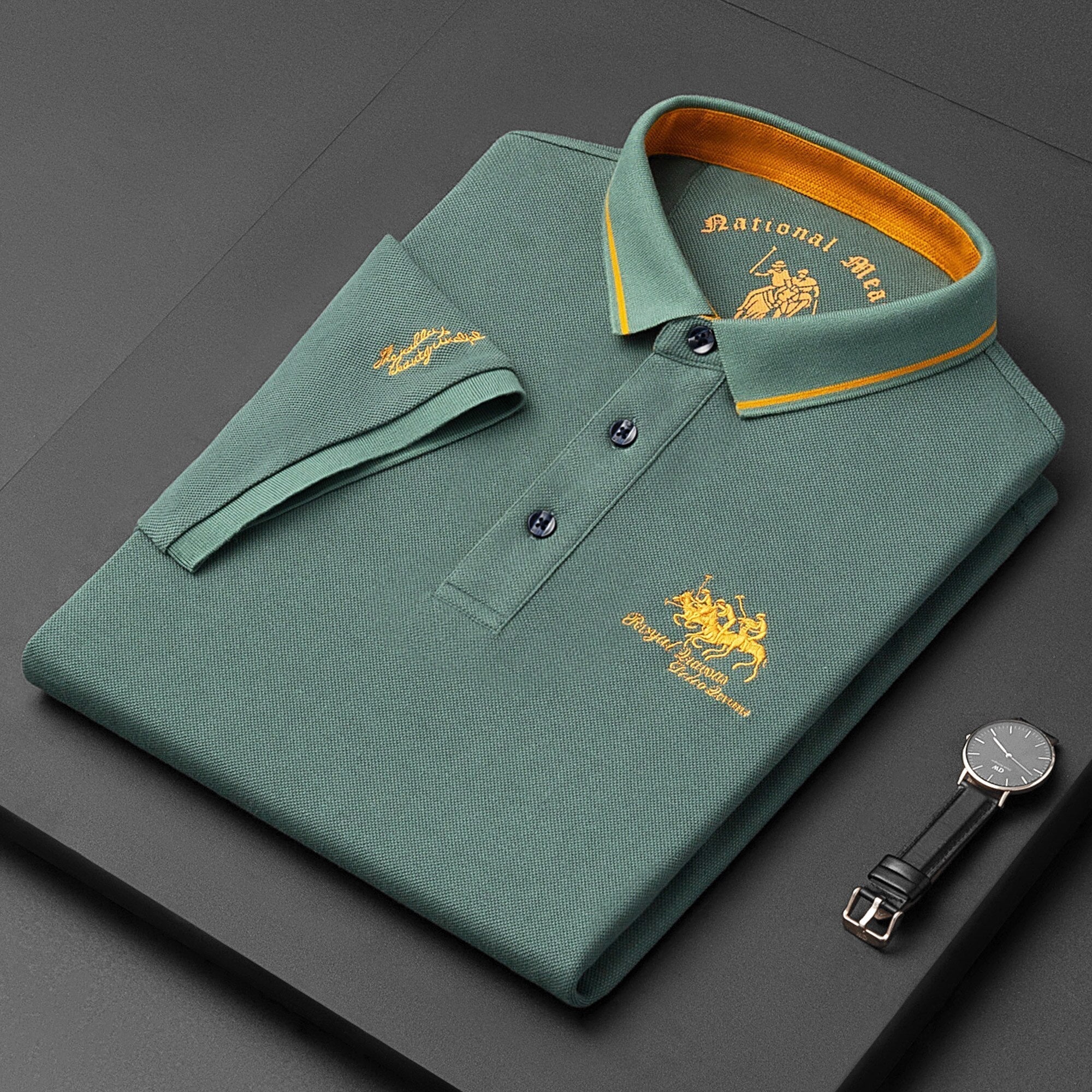 Signature Stitched Polo