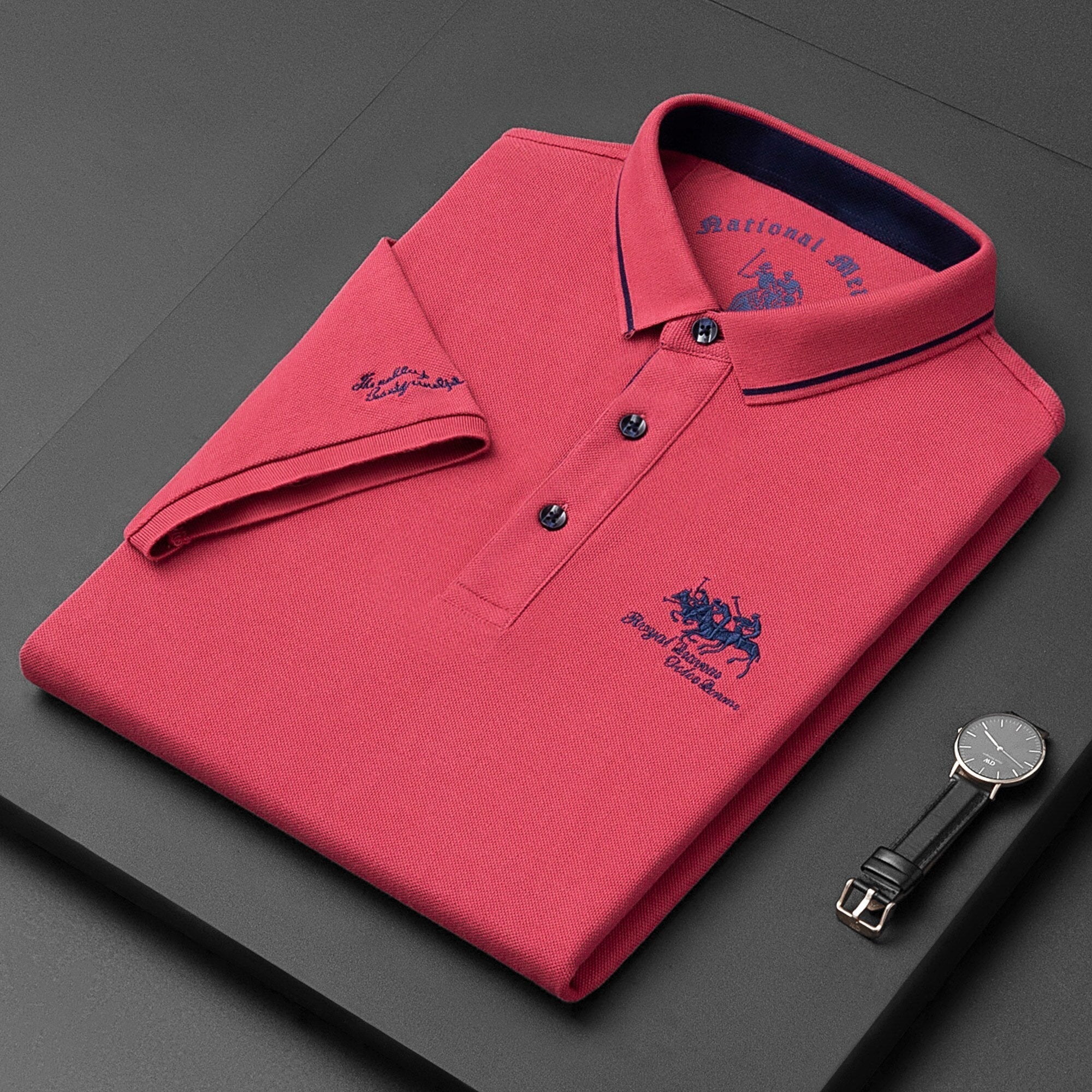 Signature Stitched Polo