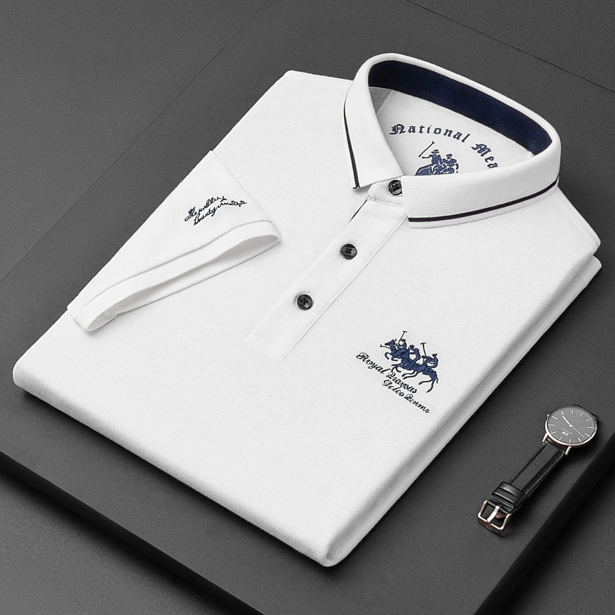 Signature Stitched Polo