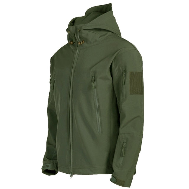 Heren Softshell Jas met Capuchon - Titan