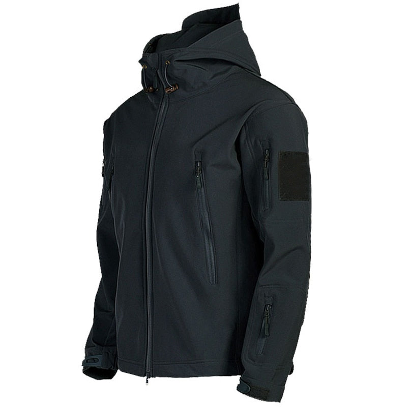 Heren Softshell Jas met Capuchon - Titan