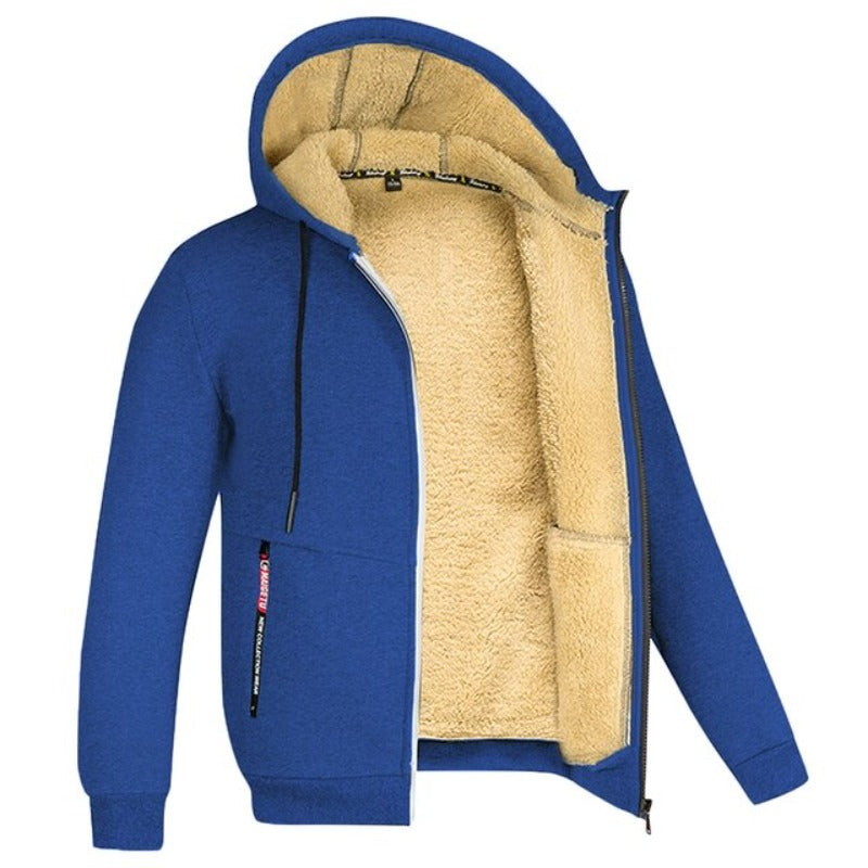 Sherpa fleece vest voor heren