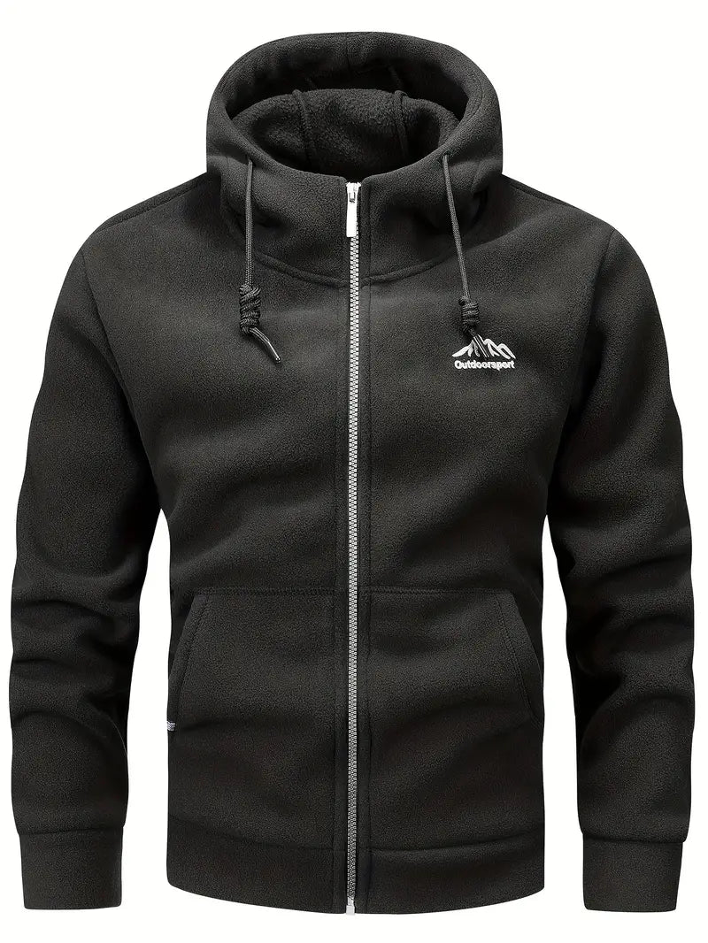 Ransom - Warm Fleece Jacket met Capuchon voor Mannen