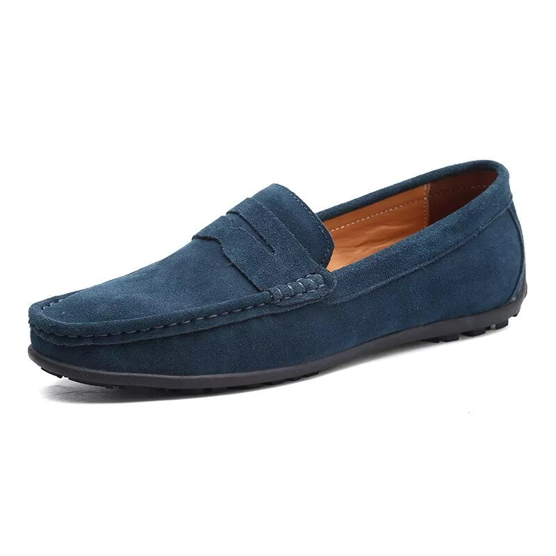 Vincenzo Suede Heren Loafers